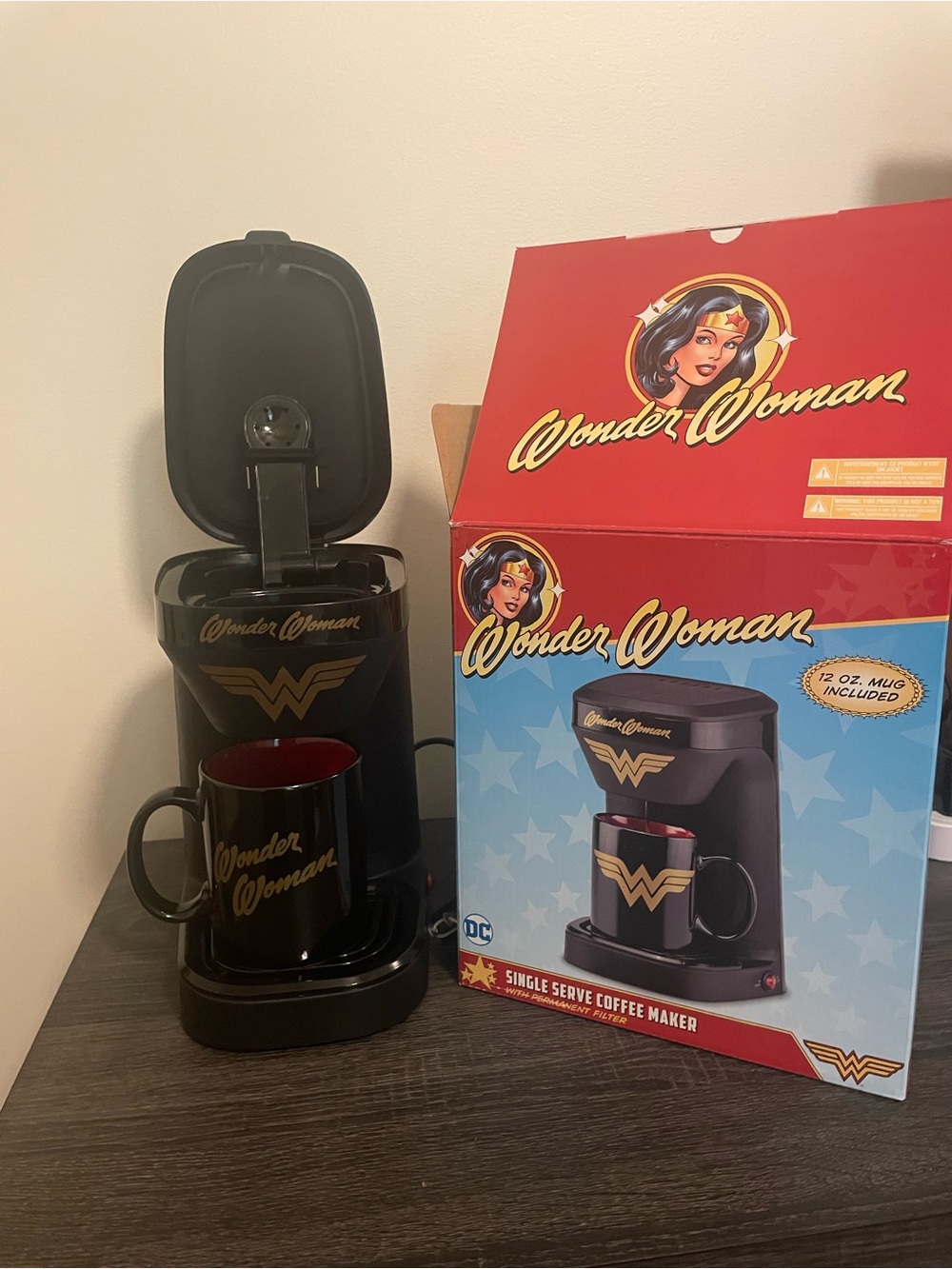Wonder Woman coffee maker